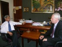 Spotkanie z burmistrzem Nazaret, Ramezem Jaraisy